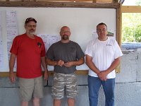 8-16-15 Agg. Match 5 Score Relay Winners - John Hoover, Mike Redin, Charlie Lentz - Missing Paul Antolosky